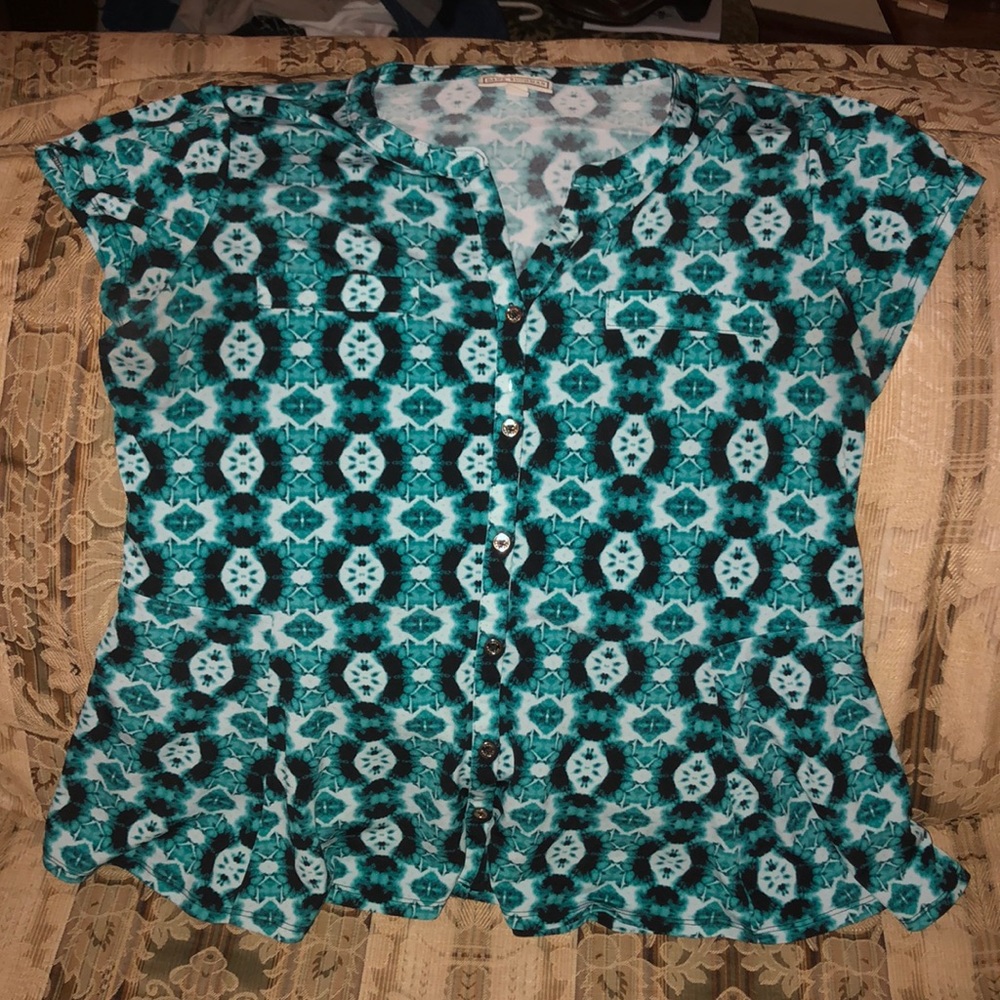 Dana Bachman Button Down Top